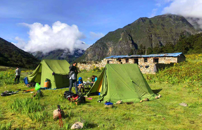 Garma Valley Trek Camping